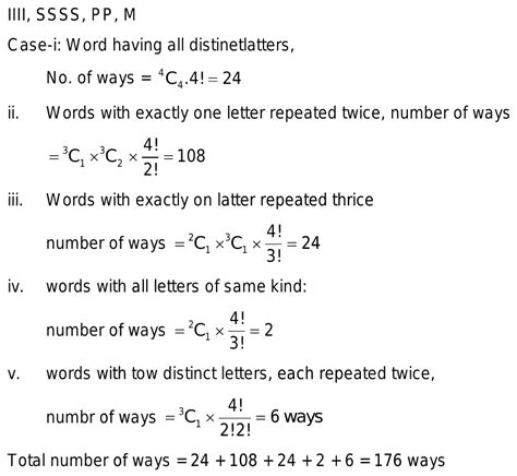 fortes 3). . How many 4 letter words can be formed using the letters of the word successive